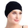 Man Elastic Lightweight Bamboo Night Sleep Cap For Chemo Patients