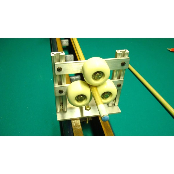 SHARPSHOOTER LATHE ROLLER REST FOR ROUND OBJECTS POOL CUE REPAIRS