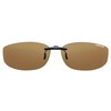 9332-01 Sunglasses Clip On Keeper Smart S Brown Polarized &