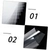 Operitacx 15pcs Transparent Film Sheets for Printers Transparency Paper for