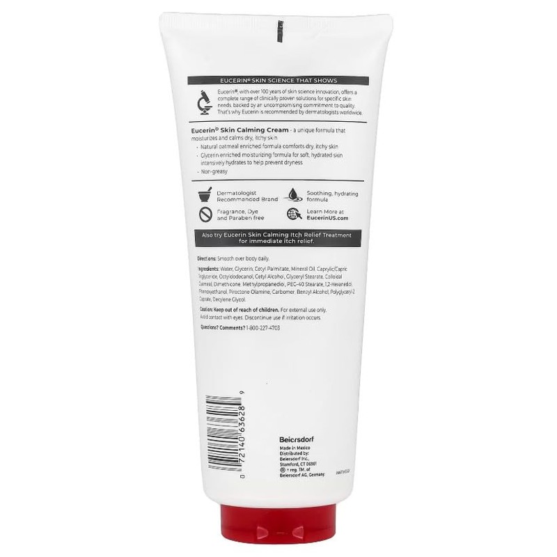 Eucerin Skin Calming Daily Moisturizing Crème - 14 oz -