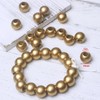 120 15mm Wood Beads - Hole 7mm for Macrame Projects,