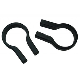 Clamp for Handlebar Adaptor KlickFix Black 31.8 mm Pair