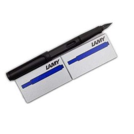 Lamy Fountain Pen Safari Umbra Matte Nib F (with 10 Cartridges Umbra F)