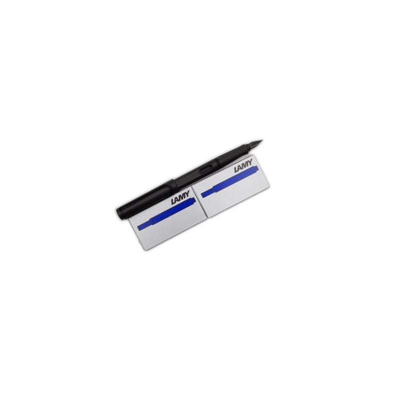 Lamy Fountain Pen Safari Umbra Matte Nib F (with 10