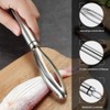 sinzau Fish Scaler, 304 Stainless Steel Professional Fish Scraper, Kitchen