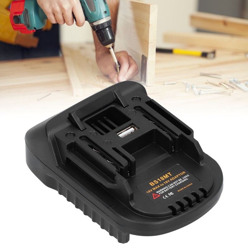BS18MT Battery Converter Adapter for MAKITA 18V Battery BL1830 BL1840