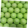 GRIRIW 3pcs Glowing Golf Balls Plaything Balls for Outdoor Indoor
