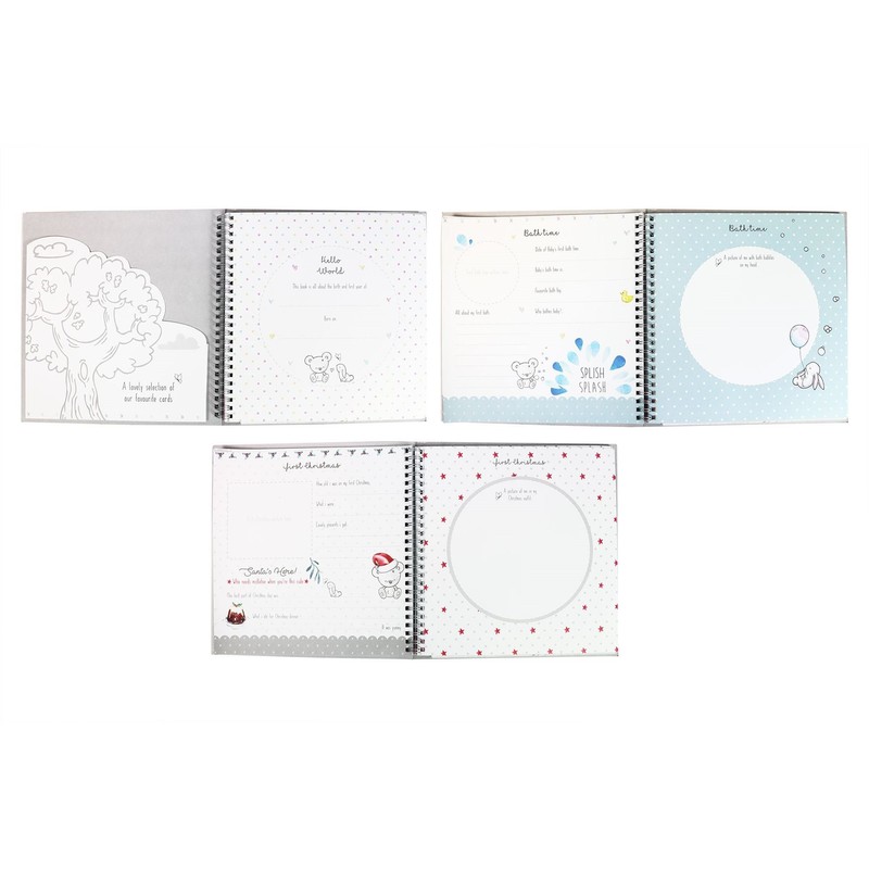YöL Hugs & Kisses Baby Milestone Journal Keepsake Toddler Newborn