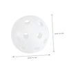 Mikinona 24pcs Perforated Plastic Training Balls Hollow Golf Practice Balls