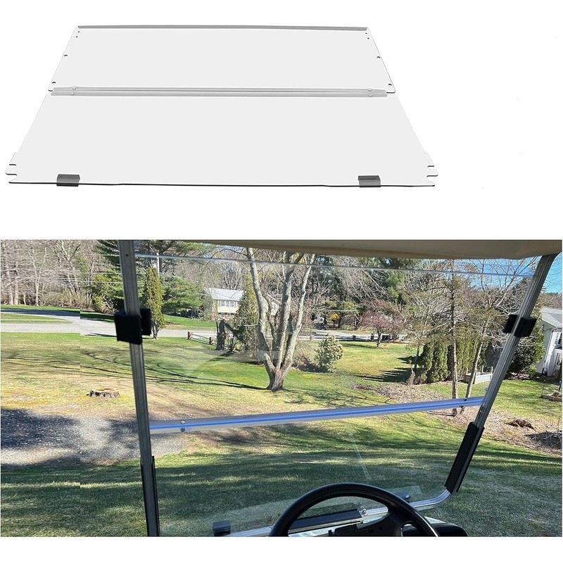 HECASA Front Windshield Compatible with 1995-2003 Yamaha G14 G16 G19