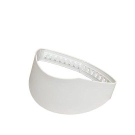 Hat Brim Bender (2-Pack) - Easy Snap-On Curving Bands for a Perfect Hat Brim - Fits All Hat Sizes - Black, Reusable Design - Color: White(2pcs)