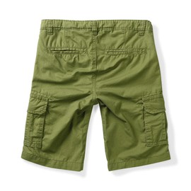 OCHENTA Boys Casual Cargo Shorts with Multi Pockets Military Army Green Tag 130-6 Years