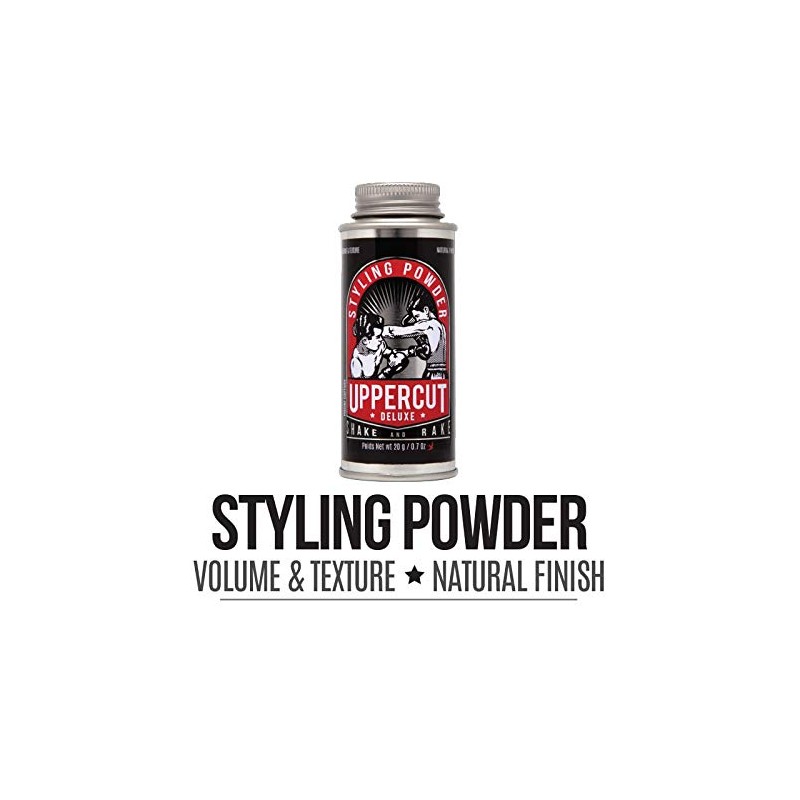 Uppercut Deluxe Hair Styling Powder Easy Application Texture Powder For