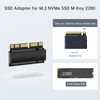 M.2 NVME SSD Enclosure, USB 3.2 Gen2x2 20Gbps Hard Drive
