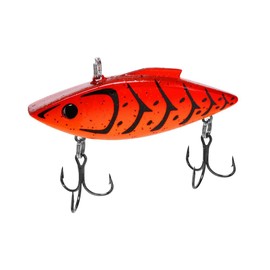 Bill Lewis Lures Lifelike Vibrations Rat-L-Trap 1/2 OZ Lipless Crankbait Fishing Wobble Sinking Lure for Black Bass, Trout, Walleye, Pike, Salmon, Fire Craw