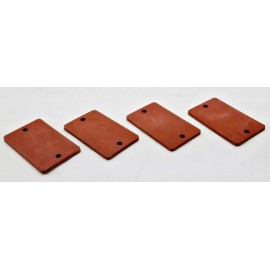 AP&G Co. Lennox, Iron Strike Winslow PS40 & PI40 Cleanout Cover Gaskets H5899, 4 PACK!