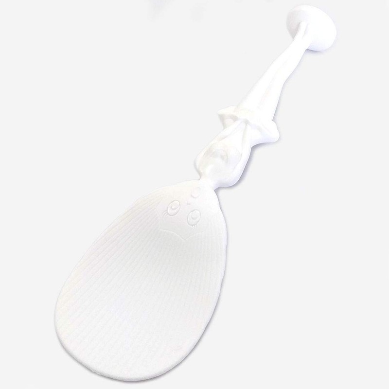 Cute Kitchen Non-Stick Lady Rice Paddle Spoon Tool, PP Shape