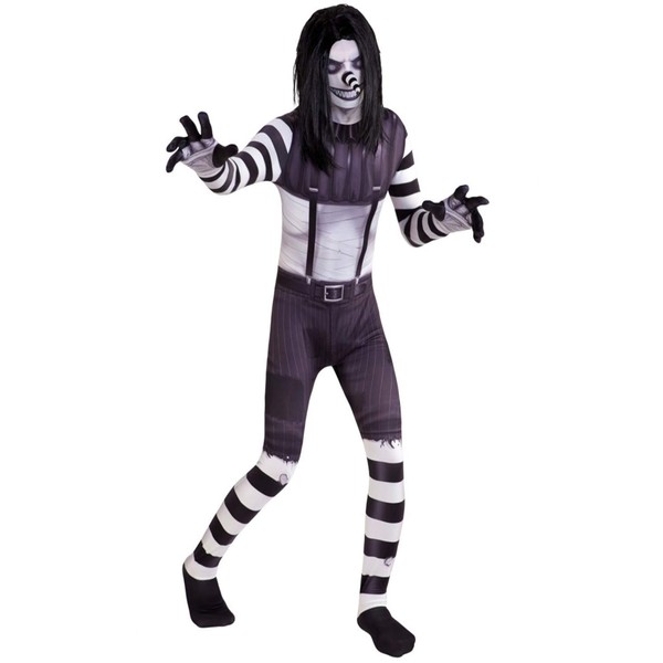 Morphsuits Kids Laughing Jack Urban Legend Zalgo The Rake Scary Halloween Costume Large