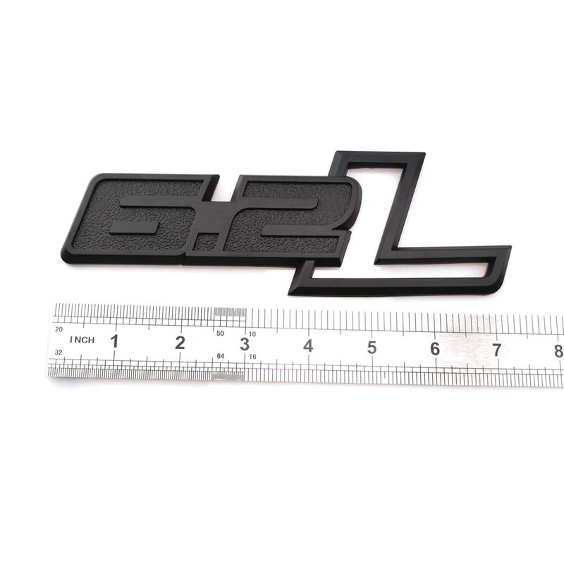 2pcs 6.2L Emblems Side Fender 3D Decal Logo Replacement for