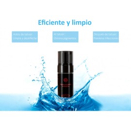 Espuma Limpiadora Cuidado De Tatuajes OUO LT00199 Tattoo Foam 120 Ml