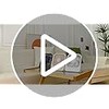 Ultra Thin Magnetic Fan, Portable Rechargeable Desk & Wall Fan