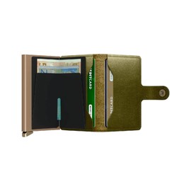 Secrid Premium Mini Wallet Dusk, Dusk Olive, Standard size, Premium mini wallet