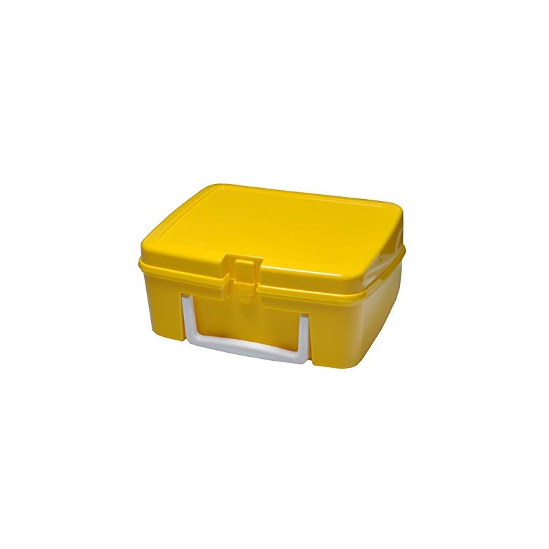 Lunchbox Yellow with White Hadle