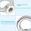 PATIKIL Ring Nut Eye Nut M3, 6 Pieces 304 Stainless