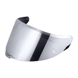 JQF Gear Helmet Shield Visor for Pista GPRR/Pista GPR/Corsa-R Motorcycle Helmet Accessories Replacement Face Shield (Chrome Silver)