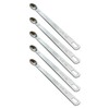 BERYLER 5PCS 1/16 Teaspoon(1/16tsp, 0.31ml, Pinch) Single Tiny Measuring Spoon,