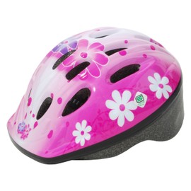 Palmy Kids Helmet, Flower/Pink (M22), 20.5 - 22.0 inches (52 - 56 cm), Inner Width: 5.7 inches (14.5 cm), SG Standard