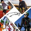100 Retenedores de Gafas Antideslizantes de Silicona, Ganchos para Patillas