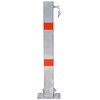 neolun Durable and Visible Parking Bollard with Lock for Enhanced