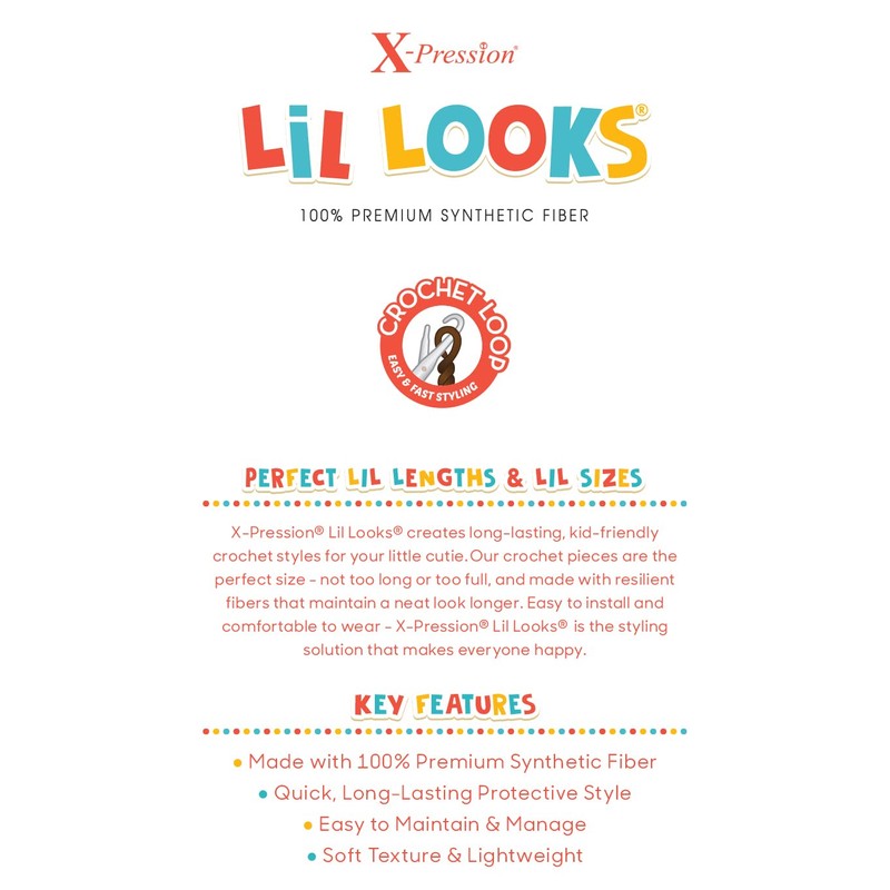 Outre Xpression Lil Looks 4C COILY 6" 2X (2)