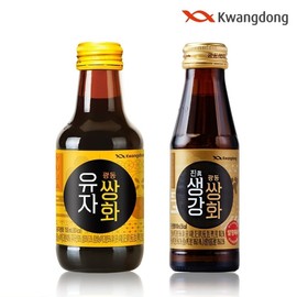 Guangdong Citrous Ssanghwa 150ml x 20 bottles + Ginseng Singangsanghwa 100ml x 20 bottles / 광동 유자쌍화 150ml x 20병 + 진생강쌍화 100ml x 20병