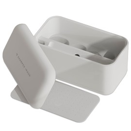 Sharper Image® Revel Airflow Styler Storage Case - Hair Tool Organizer| Durable Protective Case with Heat Pad for Multi-Styler and Attachments| Bathroom Countertop Hair Wrap Styler Organization