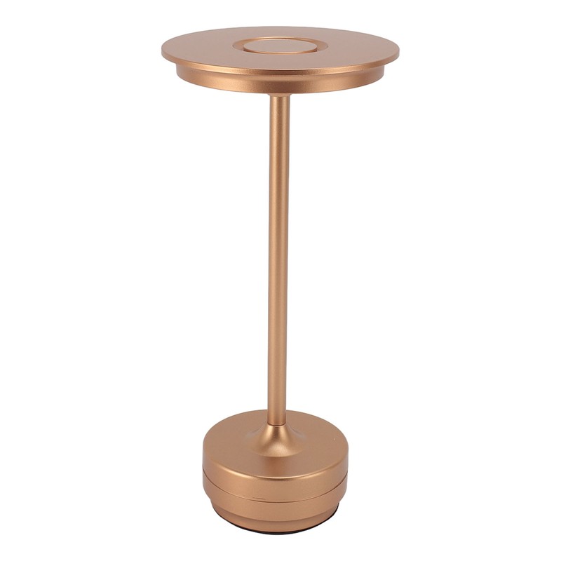 LED Cordless Table Lamp Aluminum Iron 3 Light Source Touch