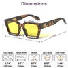 VISOONE Gamer Glasses Professional Blue Light Filter with Anti-Fatigue and