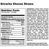 Mississippi Cheese Straw Factory Sriracha Spicy Hot Cheddar Cheese Straws