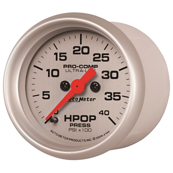 Auto Meter 4396 Ultra-Lite High Pressure Oil Pump Gauge