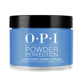 OPI Powder Perfection Blue Dipping Powder, Over 2 Weeks of Wear, Gel-Like High Shine, Fall '24, Metallic Mega Mix Collection, Party Like it's Y2k, 1.5 oz