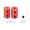 DMiotech 2pcs 2-3mm Bore L20XD12 Rigid Coupling Shaft Coupling Joint