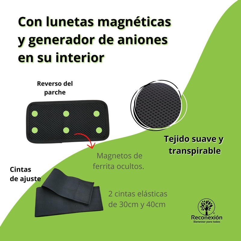 Parche magnético multiusos/alivio de dolor