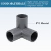 QUARKZMAN 20 mm Socket Tee PVC Pipe Connectors x 10