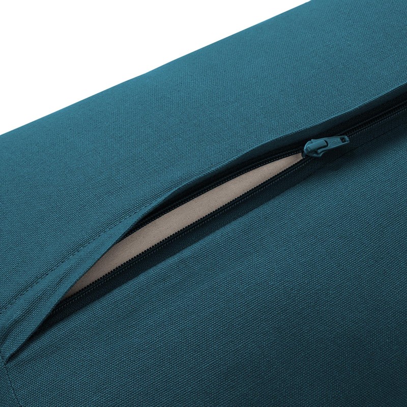 Node Fitness Organic Cotton 25" x 12" Rectangular Yoga Bolster