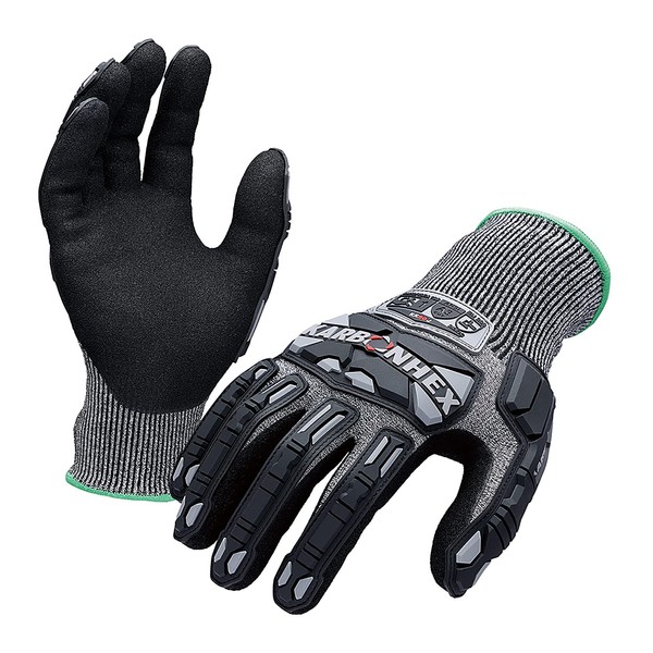 Midori Anzen KX90J M Cut Resistant Gloves, For Work, Shockproof,