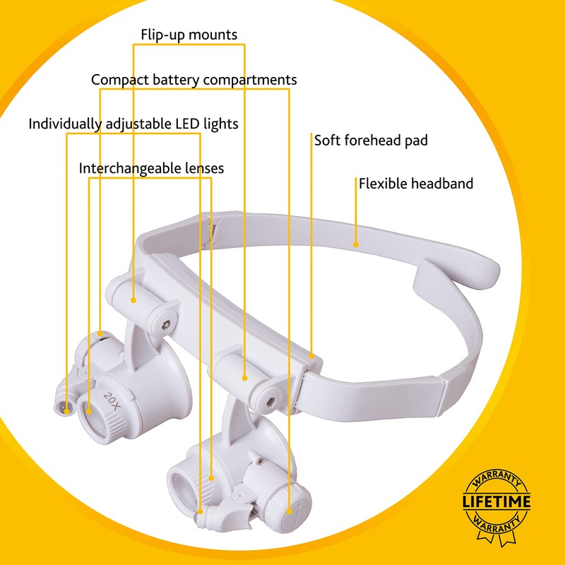 Levenhuk - Magnifying glass Zeno Vizor G6