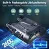 4K Night Vision Goggles Binoculars - Infrared Night Vision in