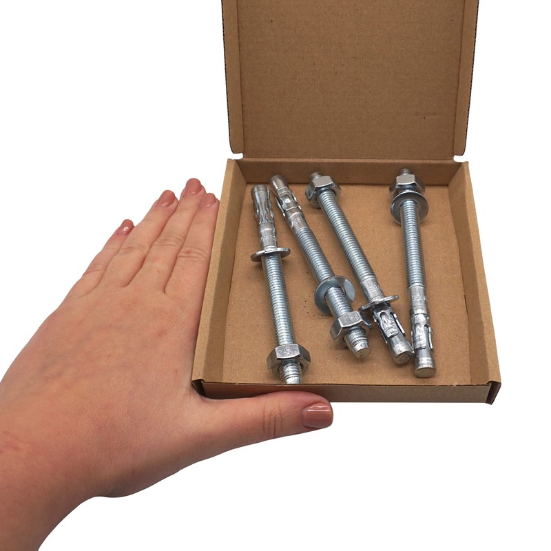 SKIR'CO Wedge Anchor M10 x 120 mm, Metal Dowels, Bolt